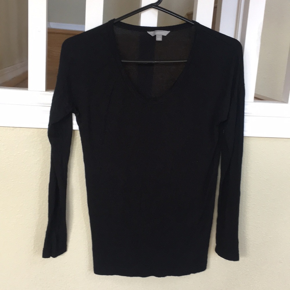 Black Long Sleeve Top